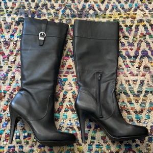 Banana Republic black Knee High Boots
